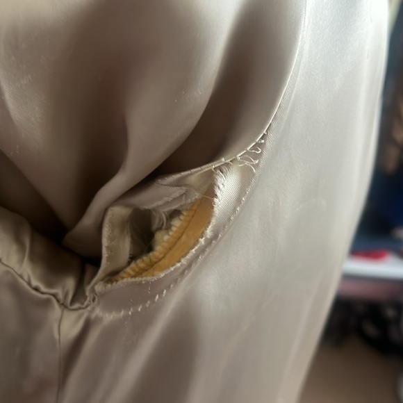 Vintage faux, fur, full length coat - Picture 8 of 9